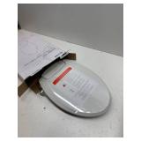 Brondell EcoSeat Elongated White Bidet Seat with Adjustable Pressure S101-EW