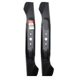 Hipa 2-Pack 942-04244A High Lift Mower Blades 6-Point Star Set for Cub Cadet Troy Bilt 46 inch Mower,XT1 LT46 LTX1045 LTX1046 46