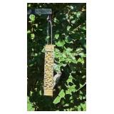 Backyard Birds Unlimited Cedar Whole in-Shell Peanut Outdoor Hanging Wild Bird Feeder Made in the USA-Small 21" Inch