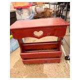 Antique Heart Shelf