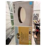 NEW Hampton Bay 15” LED Flush Mount Ceiling Light – Oil Rubbed Bronze