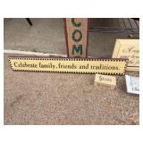 Lot of Home decor and signage - Sun Flower - Welcome sign and more