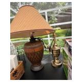 Lot of Two lamps One Large