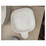 Mainstays White Stoneware Dinnerware Set – Cups, Bowls, Plates & Serving Dish