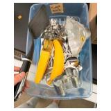 Mixed Lot of Silverware, Cookie Cutters & more