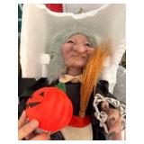 Halloween Witch Plug in decor