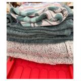 Green Blanket, Grey, & Shams Lot