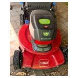 Toro 60V MAX Recycler Personal Pace Auto-Drive Electric self-propelled mower with the bagger and Flex-Force brushless motor W/ Battery and charger