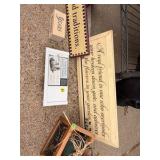 Lot of Home decor and signage - Sun Flower - Welcome sign and more