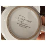 Mainstays White Stoneware Dinnerware Set – Cups, Bowls, Plates & Serving Dish