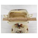 Limoges China Golden Glow Covered Dish