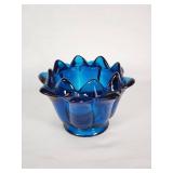 Blue Murano Glass Decorative Bowl