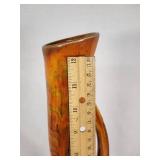 Mid-Century Modern Ceramic Vase with Abstract Design