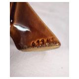Mid-Century Modern Ceramic Vase with Abstract Design
