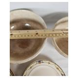 Universal Cambridge "Camwood Ivory" Mixing Bowls and Plates