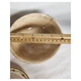 Universal Cambridge "Camwood Ivory" Mixing Bowls and Plates