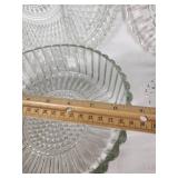 Glass Serving Bowls and Platters Set