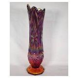 Fenton Carnival Glass Vase