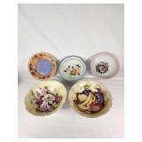 Hand-painted Decorative Ceramic Bowls and Plates
