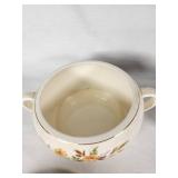 Edwin M. Knowles China with Floral Design and Norleans Japan Teapot
