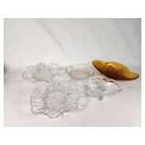 Assorted Glass Dishes and Bowls