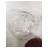 Vintage Glass Bowls - Clear, Amber, and Ruby Red