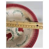 Antique Hand-Painted Ceramic Bowls