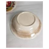 Antique Hand-Painted Ceramic Bowls