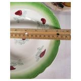 Antique Hand-Painted Ceramic Bowls