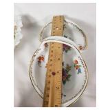 Lot of Bavarian, Lefton, Noritake, and MZ Austria Decorative Dishes