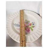 Lot of Edwin M. Knowles China Dinnerware with Floral Pattern