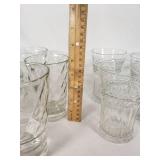 Lot of Glass Tumblers