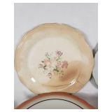 Vintage Mixed China Plate Collection - Shenango, Marcrest, Carrigaline