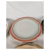 Vintage Mixed China Plate Collection - Shenango, Marcrest, Carrigaline