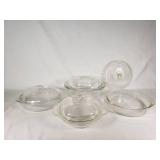 Set of Pyrex Glass Baking Dishes with Lids