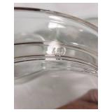 Set of Pyrex Glass Baking Dishes with Lids