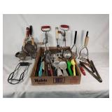 Vintage Kitchen Utensils and Tools Collection