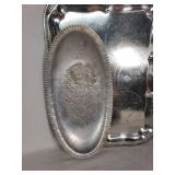 Collection of Vintage Decorative Trays and Platters