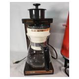 Norelco Dial-a-Brew Coffee Maker, West Bend Coffee Urn, and Farberware Superfast Percolator