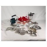 Lot of Vintage Kitchen Utensils and Cookie Cutters