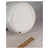 Enamelware Pot and Tray