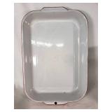 Enamelware Pot and Tray