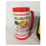 Mid-America Nationals Memorabilia Mugs and Poker Chip Carousel