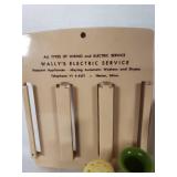 Vintage Hector, Minnesota Kitchen Utensil Collection with Advertising - Hector, MN Hector Direct Service, Gambles, Ginsburgs, Wally