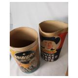 Fairway Quick Cooking Rolled Oats Container and Quaker Oats Container with Fairway Golden Syrup Box