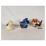 Royal Copley and Made in Japan Ceramic Figurines and Planters