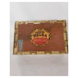 Flor de Melba Cigar Box with Hector Direct Service Cards and Illustrations