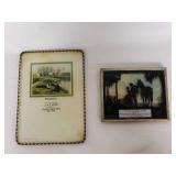 J. M. Lynne Truant Fishermen Souvenir and Willmar Rendering Works Silhouette Art