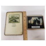J. M. Lynne Truant Fishermen Souvenir and Willmar Rendering Works Silhouette Art