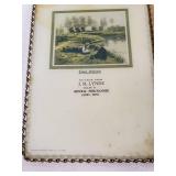 J. M. Lynne Truant Fishermen Souvenir and Willmar Rendering Works Silhouette Art